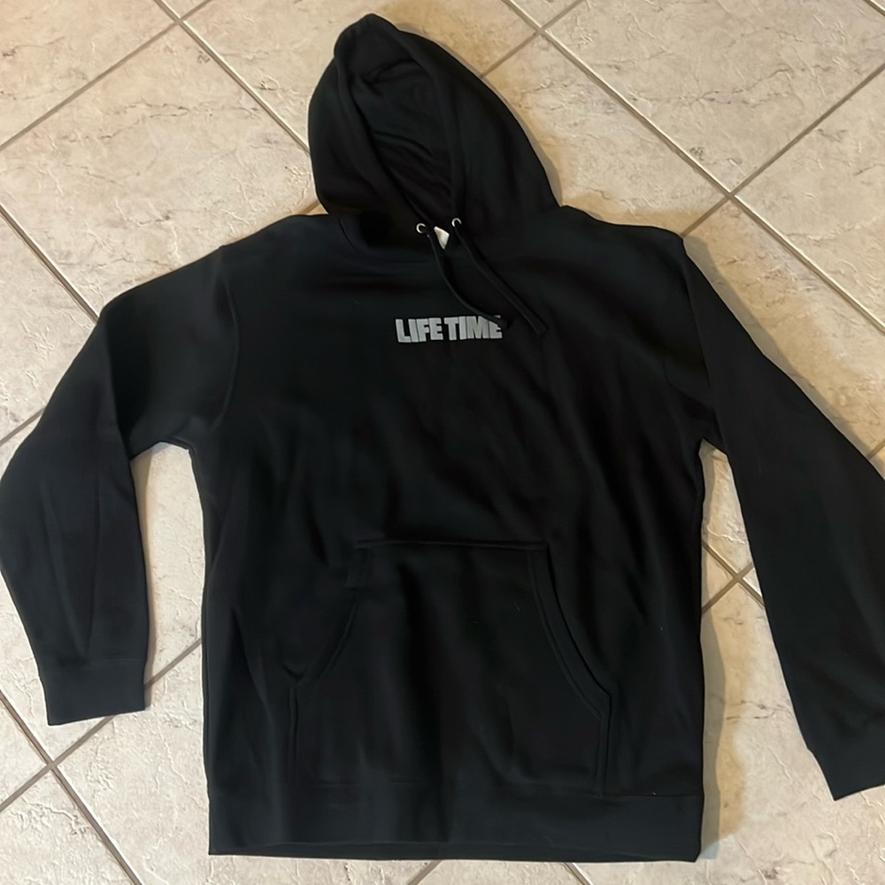 Lifetime black hoodie size large